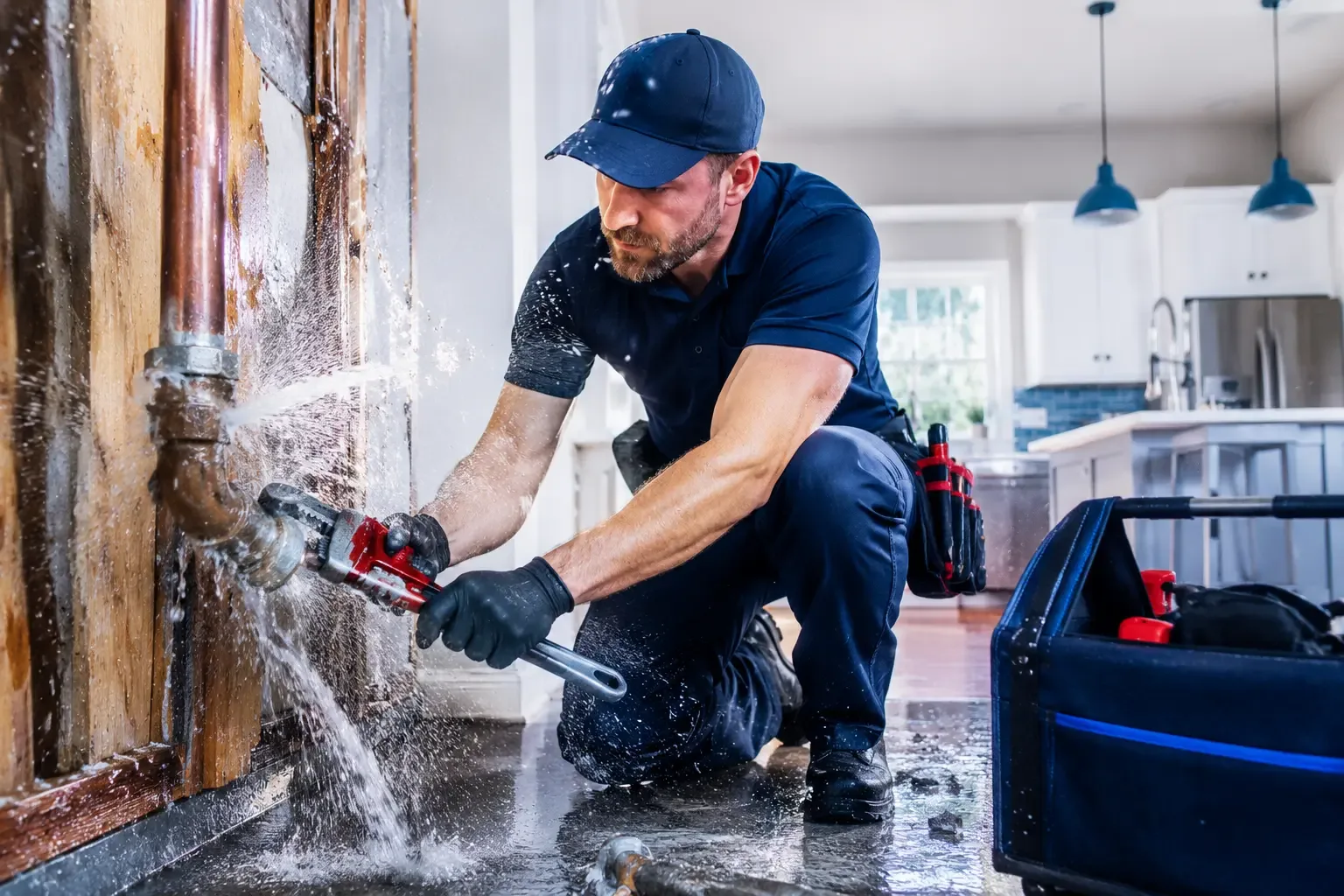 Local emergency pipe repair professionals in Harrisville, MS